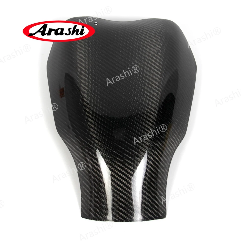 Carbon Fiber Gas Tank Cover Protector For Kawasaki Ninja 250 250R 2008-2012 2011 - Image 1 of 4