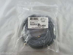  NEW ~  STELLAR LABS ~  50' SLV S-VIDEO CABLE ~ M-M-SLV SERIES ~ PART # 24- 9365 - Picture 1 of 5