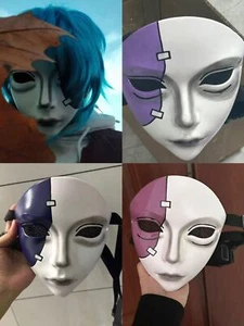 Sally Face Mask Neutral Adjustable Halloween Cosplay Party Props - Picture 1 of 7