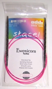 Skacel Addi Ewenicorn Turbo Size US 10 - 6.00mm 40" Circular Knitting Needle - Picture 1 of 1