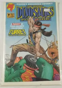 Dinosaurs For Hire #7 Comic 9.9 MT..1993 Malibu Turret X Tom Mason - Great Cond. - Picture 1 of 3