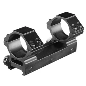 Heavy Duty Scope Mount 30mm Dual Rings One Piece Flat Top Adapter Rifle - Picture 1 of 6