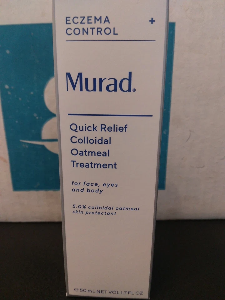 Murad Eczema Control Colloidal Oatmeal Treatment Cleanser Daily Defense Cream