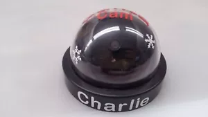 Santa Camera Cam Dome With Red LED blinking Light Dummy Fake Pretend w/batteries - Picture 1 of 9