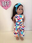 18" Dolls clothes - Top - Shorts Outfit - fits Our Generation Girl - AG Dolls .