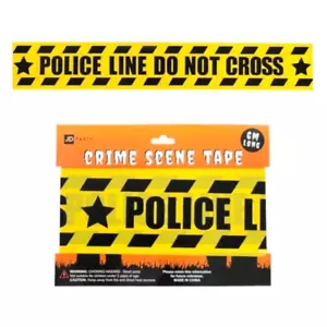 Police Line Do Not Cross Tape 6M Halloween Crime Scene Party Decorations - Picture 1 of 1
