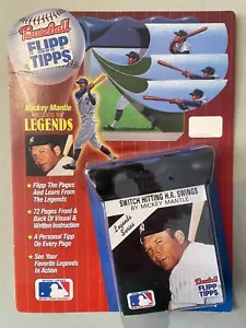 Vintage 1989 Mickey Mantle Flipp Tipps - unbenutzt & versiegelt - Bild 1 von 1