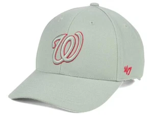 Washington Nationals MLB MVP Gris Pop Gorra Sombrero Ajustable Correa Béisbol W DC - Imagen 1 de 5
