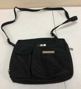 Black Baggallini Bag Purse Travel Bag Carrier Bag Shoulder Bag aa20