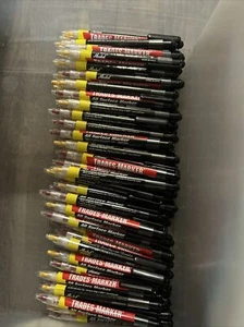 MARKAL TRADES-MARKER - MECHANICAL AND REFILLABLE ALL-SURFACE MARKER LOT 74 NEW - Picture 1 of 7