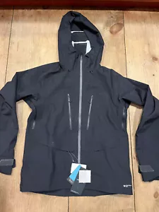 Salomon QST Pertex Waterproof Windprof PRO 3L Large Mens Black New w/ TAGS $475 - Picture 1 of 12
