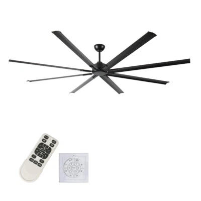 96" Large Industrial Ceiling Fan No Light Reversible DC Motor Home & Commercial - Image 1 of 4