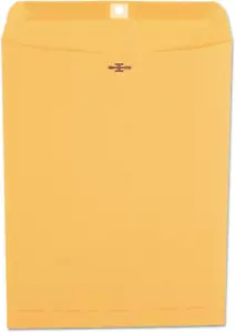 UNIVERSAL Kraft Clasp Envelope Center Seam 28lb 10 x 13 Brown Kraft 100/Box - Picture 1 of 11