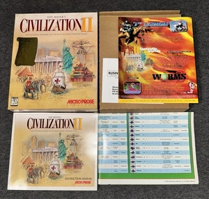 Sid Meier's Civilization II Scenarios Micro Prose 1996 Computer PC Vintage - Bild 1 von 5