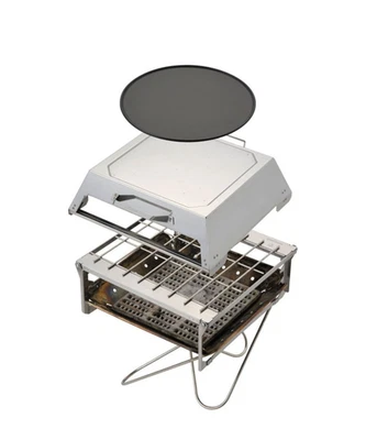 Horno de campo Snow Peak CS-390 sin usar caja abierta portátil estufa de cocina al aire libre Foto 1 de 4