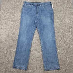 Duluth Jeans Mens 36x32 Ballroom Double Flex Standard Fit Zip Denim Pants NEW - Picture 1 of 13