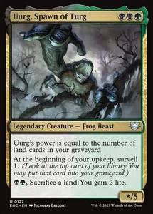 *MtG: 4x Uurg, Spawn of Turg - Commander Etch of Eternities Uncommon - magicman* - Bild 1 von 1