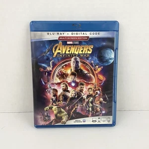 Avengers: Infinity War (Blu-ray, 2018) Blu-Ray and Digital Copy / Tested / Comic - Imagen 1 de 4