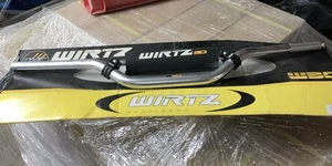 WIRTZ W3D SILVER FATBAR HANDLEBARS YAMAHA SUZUKI KTM - Picture 1 of 7