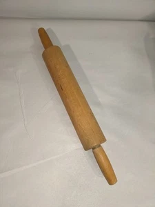 16 Inch Kitchen Wooden Rolling Pin Baker Country Farm House - Picture 1 of 7