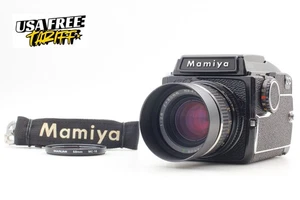 ⏯️[ N NEUWERTIG mit Haube ] Mamiya M645 Waist Level Finder Sekor C 80mm f/2.8 Objektiv JAPAN - Bild 1 von 18