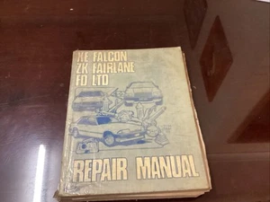 Ford XE Falcon ZK Fairlane FD LTD Repair Manual. - Picture 1 of 3