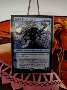 Narset Partner Of Veils Foil Stained Glass Secret Lair Mint Pack fresh / NM - Picture 1 of 2