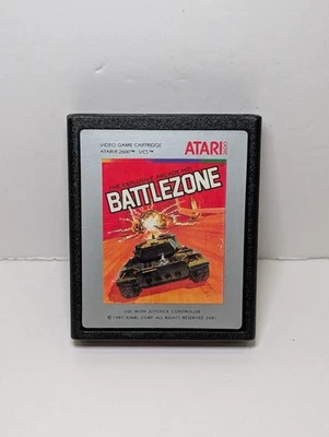 Battlezone (Atari 2600, 1985) Cartridge Only Tested Works - Image 1 of 2