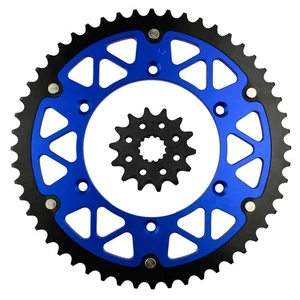 47T Rear & 14T Front Sprocket Kit for Yamaha YZ450 F-W,X,Y,Z,A,B,D,E33D 07-14 - Picture 1 of 7