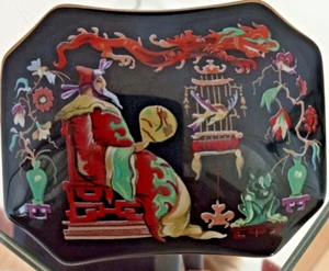 Caja de música de porcelana fina 1988 Franklin Mint ballet ruso “Canción del ruiseñor” - Imagen 1 de 5