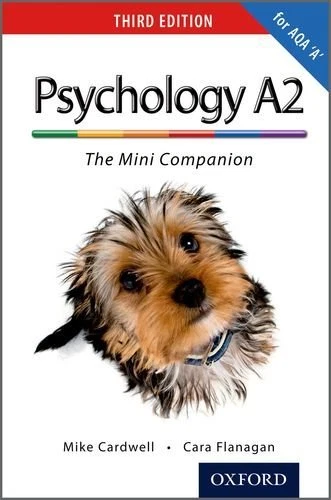 The Complete Companions: A2 Mini Companion for AQA A Psychology (Third Edition) - Image 1 of 1