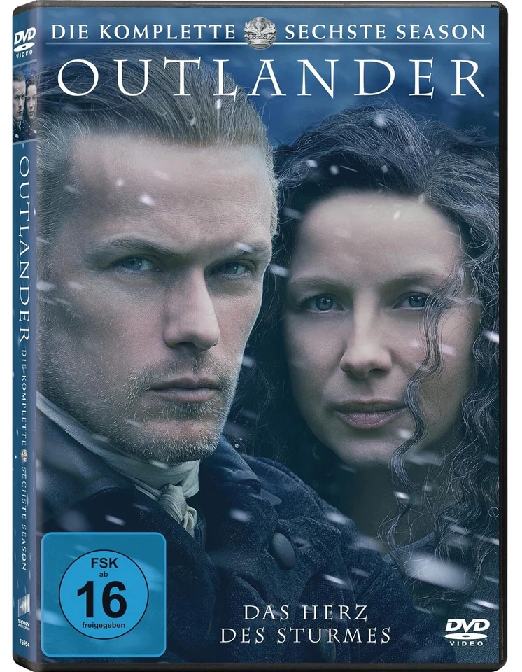 Outlander - Die komplette sechste Season (DVDs, 2019, 4 Discs)
