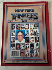 1984 New York Yankees Official Yearbook 35th Annual Edition - Picture 1 of 1