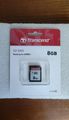 Transcend 8GB SD 300S Memory Card - Image 1 of 2