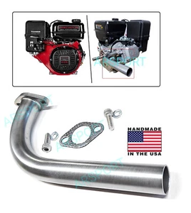 Tubo de escape para: Predator Max 459cc, Duromax XP16HPE y XP18HPE 457cc - Imagen 1 de 8