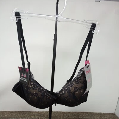Sujetador Demi Maidenform 34A #DM9900 Love The Lift Push Up & In Lace XS7 NUEVO CON ETIQUETAS Foto 1 de 4