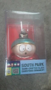Rare South Park Cartman Glass By Kurt Adler Ornament Retired 2008 - Picture 1 of 9