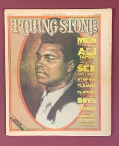 Muhammad Ali Rolling Stone Magazine #197 1975 Mick Jagger, Bruce Springsteen - Picture 1 of 4