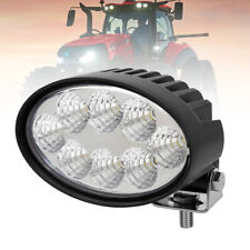 Capuchon ovale 40 W DEL lumière de travail lampe de tracteur inondation universelle pour étui IH JD SUV SUV VTT