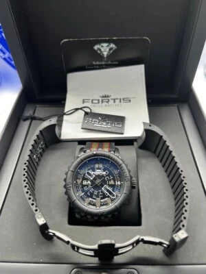 Fortis Watch B-47 Black Monster 675.18.161 Stainless Steel - Image 1 of 4