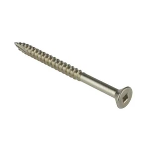 Qty 100 STD Head Decking Screw 10g (4.8mm) x 65mm Square (SQ2) Stainless A2 G304 - Picture 1 of 4