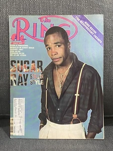 THE RING BOXMAGAZIN SUGAR RAY LEONARD AUGUST 1987 XLNT UNGELESEN HOFer - Bild 1 von 2