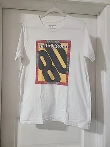 Rolling Stones 1980 Yearbook Cover T Shirt Size Large - Picture 1 of 3