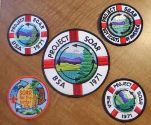 BSA Mixed lot of 5 Assorted Project SOAR patches, #1 - Picture 1 of 1