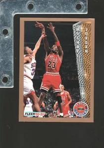 Fleer #238 1992-93 Michael Jordan League Leaders ¡SÚPER AFILADO! NM+ BULLS - Imagen 1 de 1