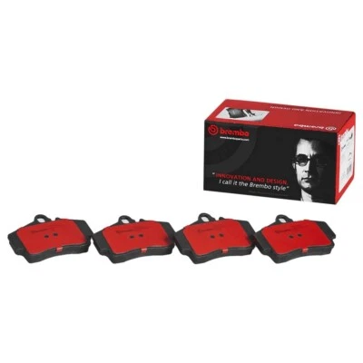 Brembo Premium NAO Ceramic OE Rear Brake Pad Set for Porsche 911 Boxster Cayman - Image 1 of 4