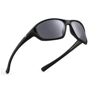 Dugan polarisierte Sportsonnenbrille für Damen und Herren, Gestell: schwarz/Gläser: rauchfarben - Bild 1 von 7
