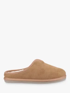 Zapatillas Hush Puppies Para Hombre Conrad Gamuza Sin Cordones Mula Tostadas Elige Talla - Imagen 1 de 10