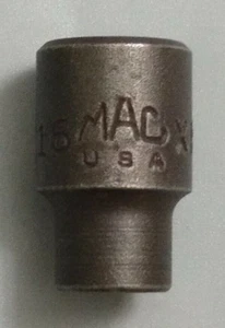 MAC Tools XP106, 3/8" Drive, 5/16" Impact Socket, Shallow, 6 Point - Picture 1 of 12