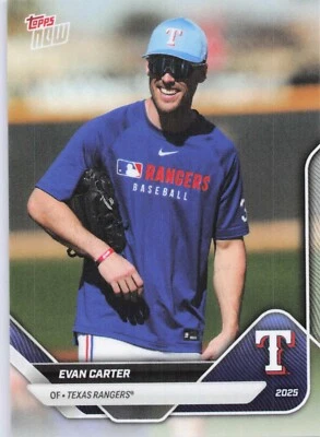 2025 Topps Road to Opening Day OD-142 Evan Carter -Free Shipping Always! - Image 1 of 2